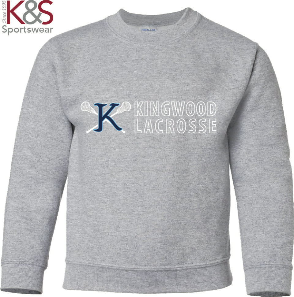 Adult Crewneck Sweatshirt - Light Gray