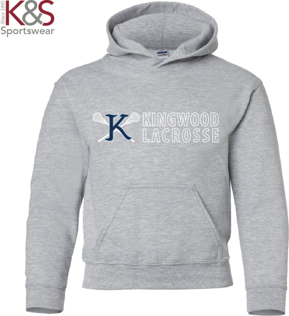Youth Hoodie Sweatshirt - Light Gray