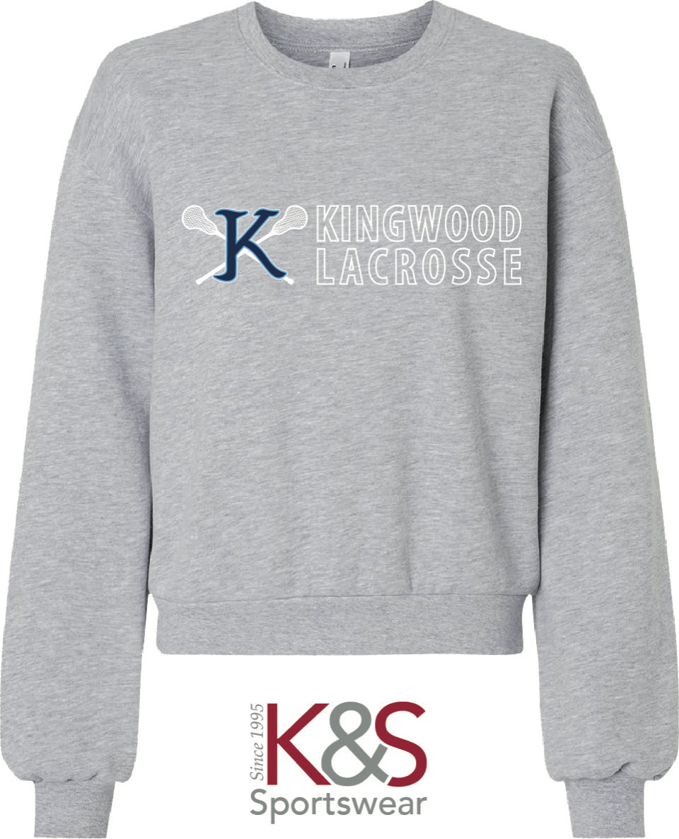 Adult Boxy Crewneck Sweatshirt - Gray