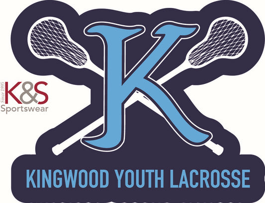Kingwood Youth Lacrosse Car Decal