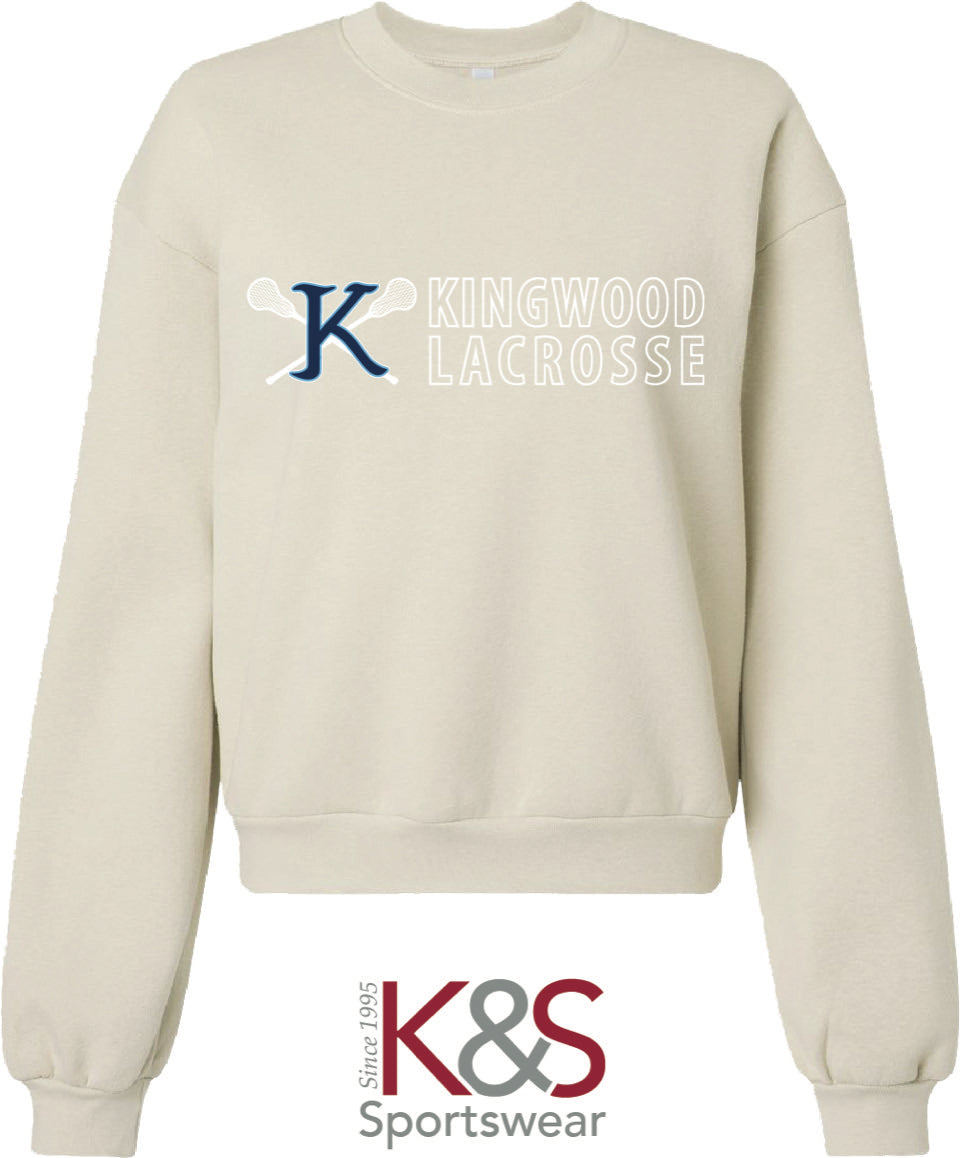 Adult Boxy Crewneck Sweatshirt - Cream